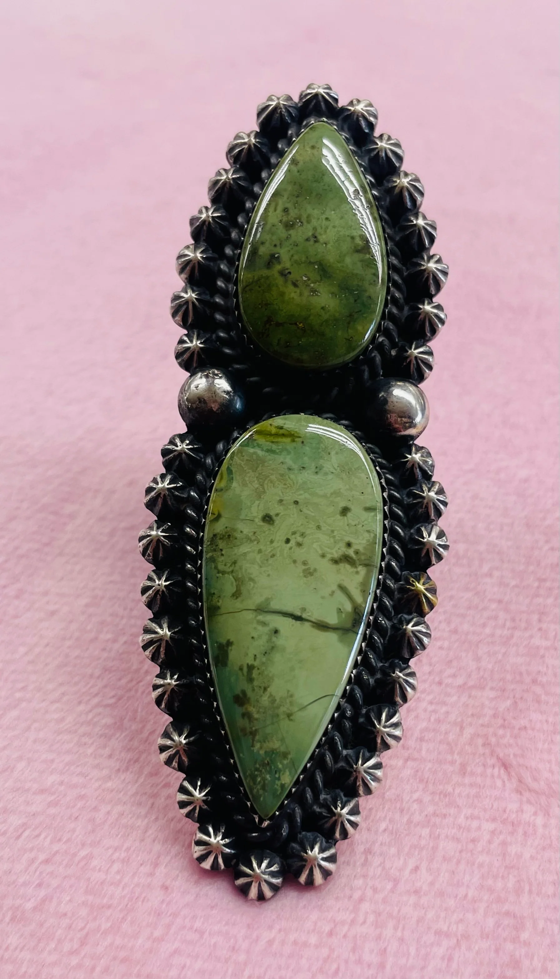 Green Turquoise Ring