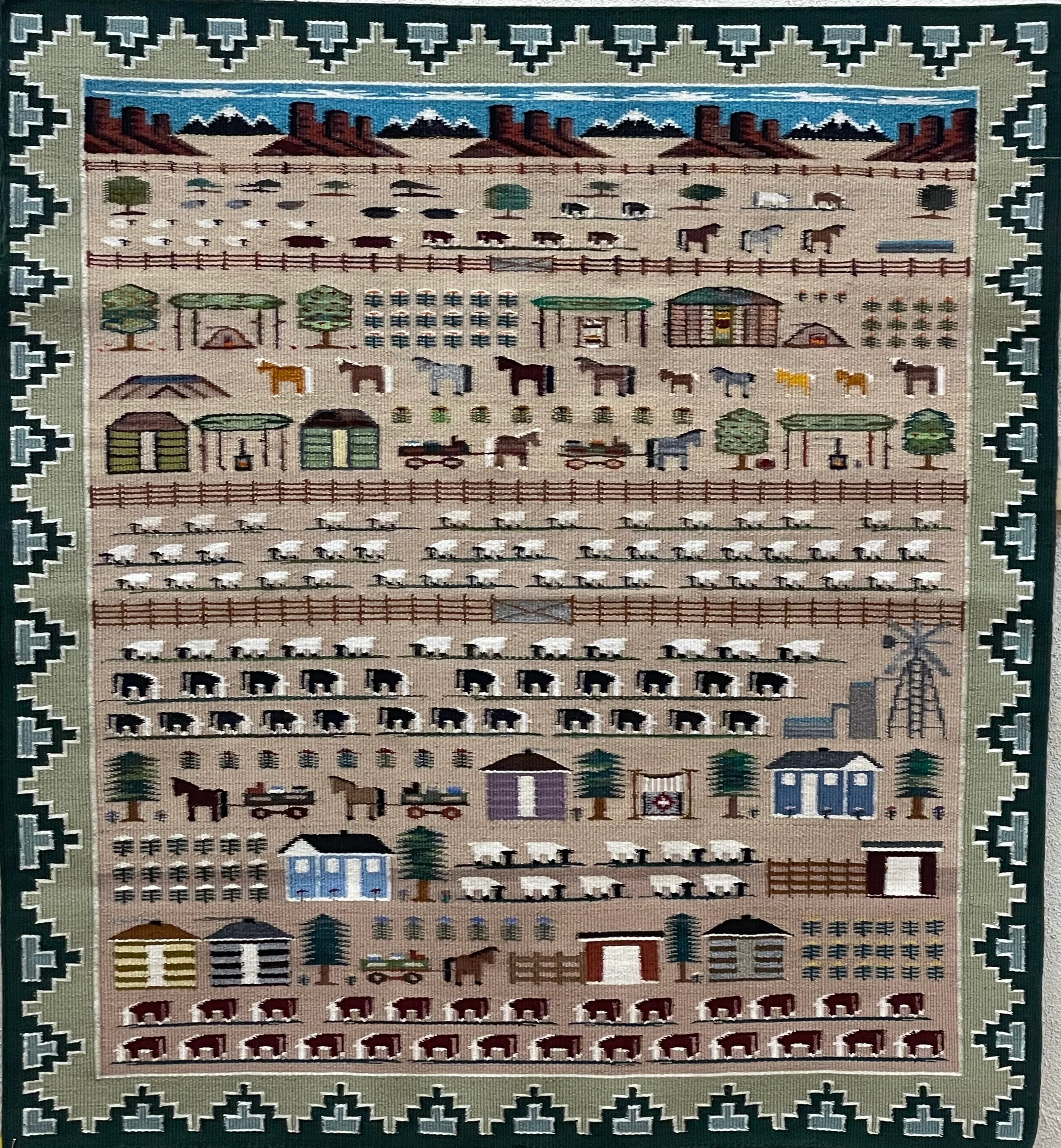 Handmade Pictorial Rug