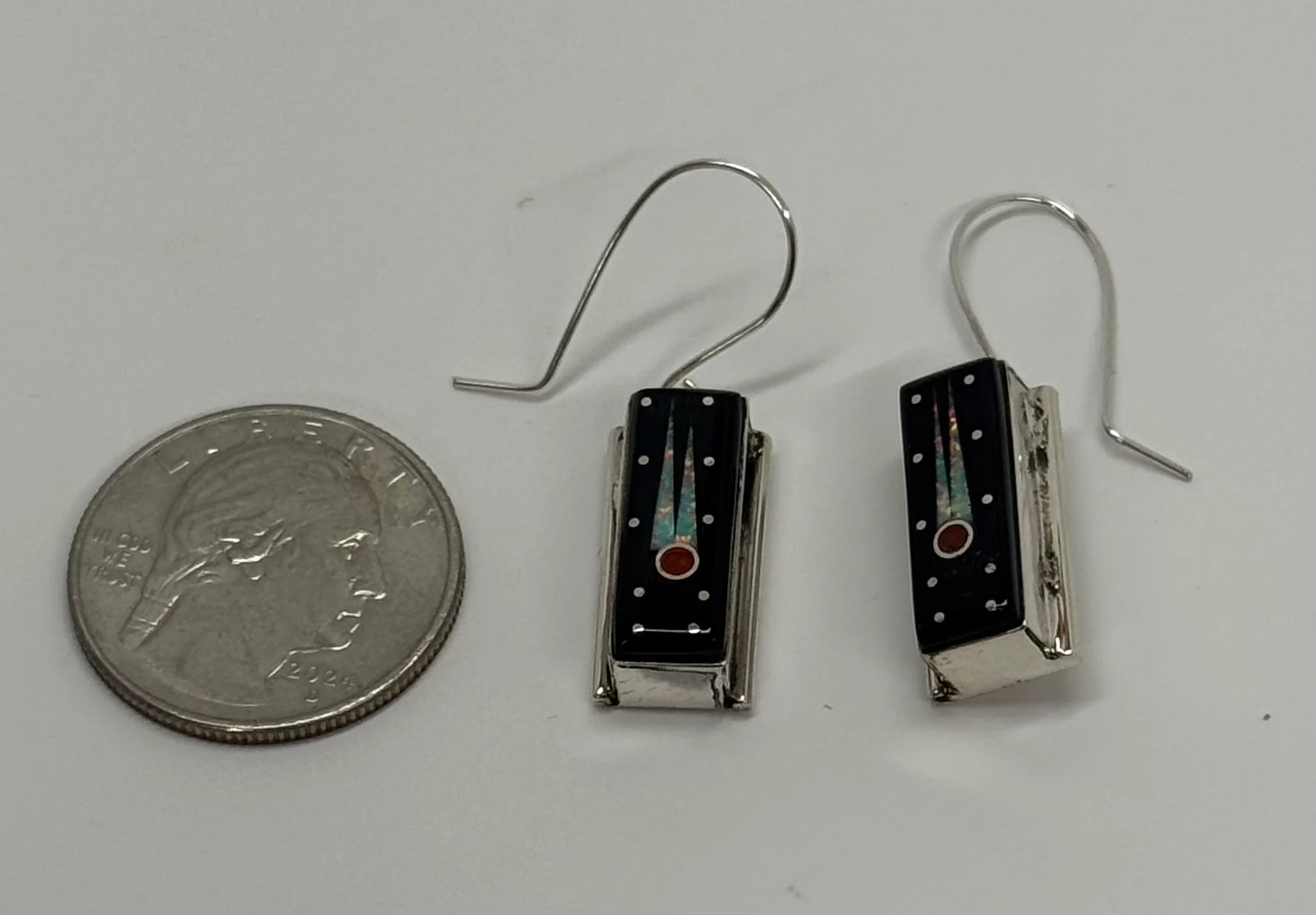 Navajo Inlay Earrings