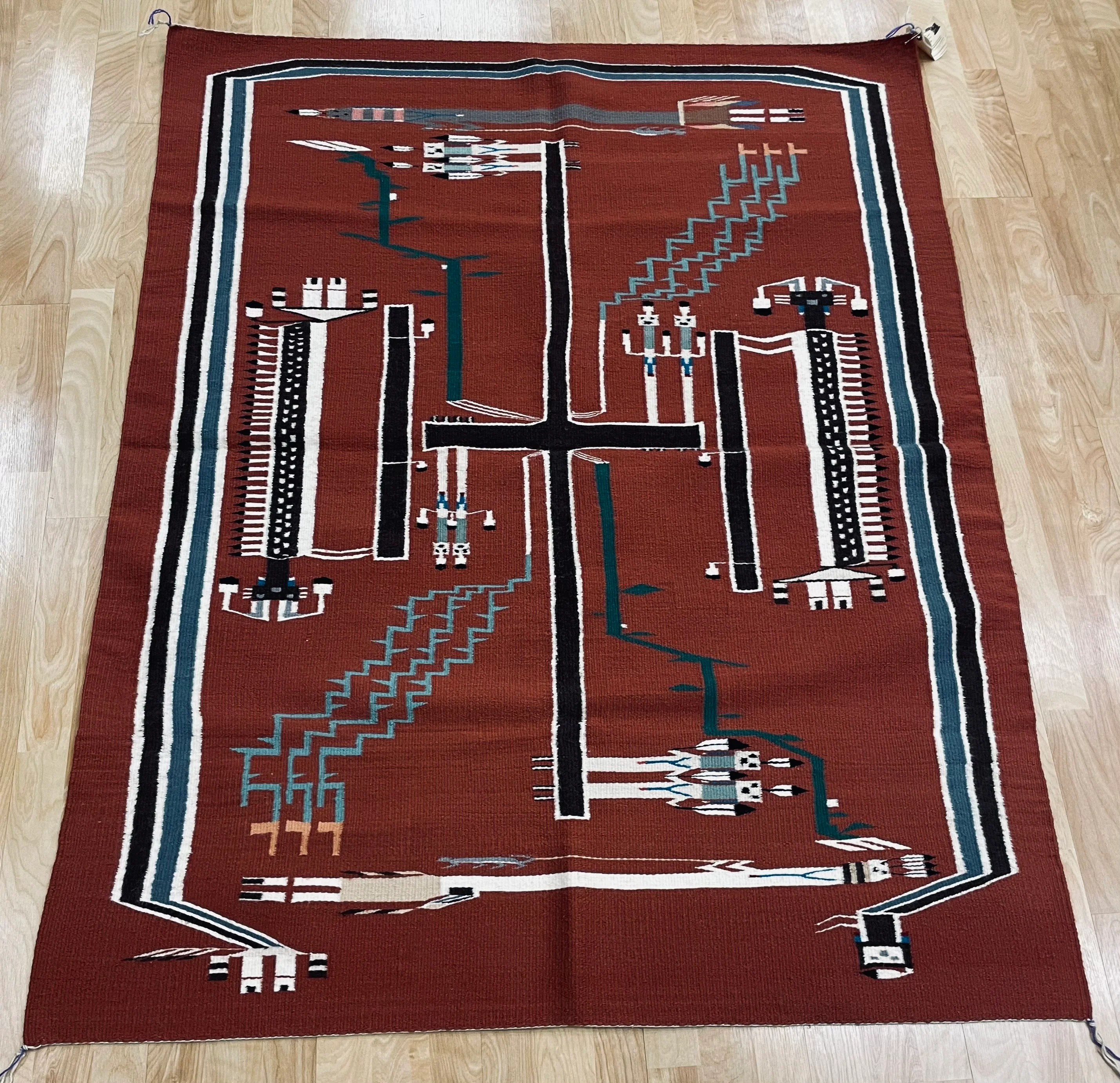 Sand Painting Rug