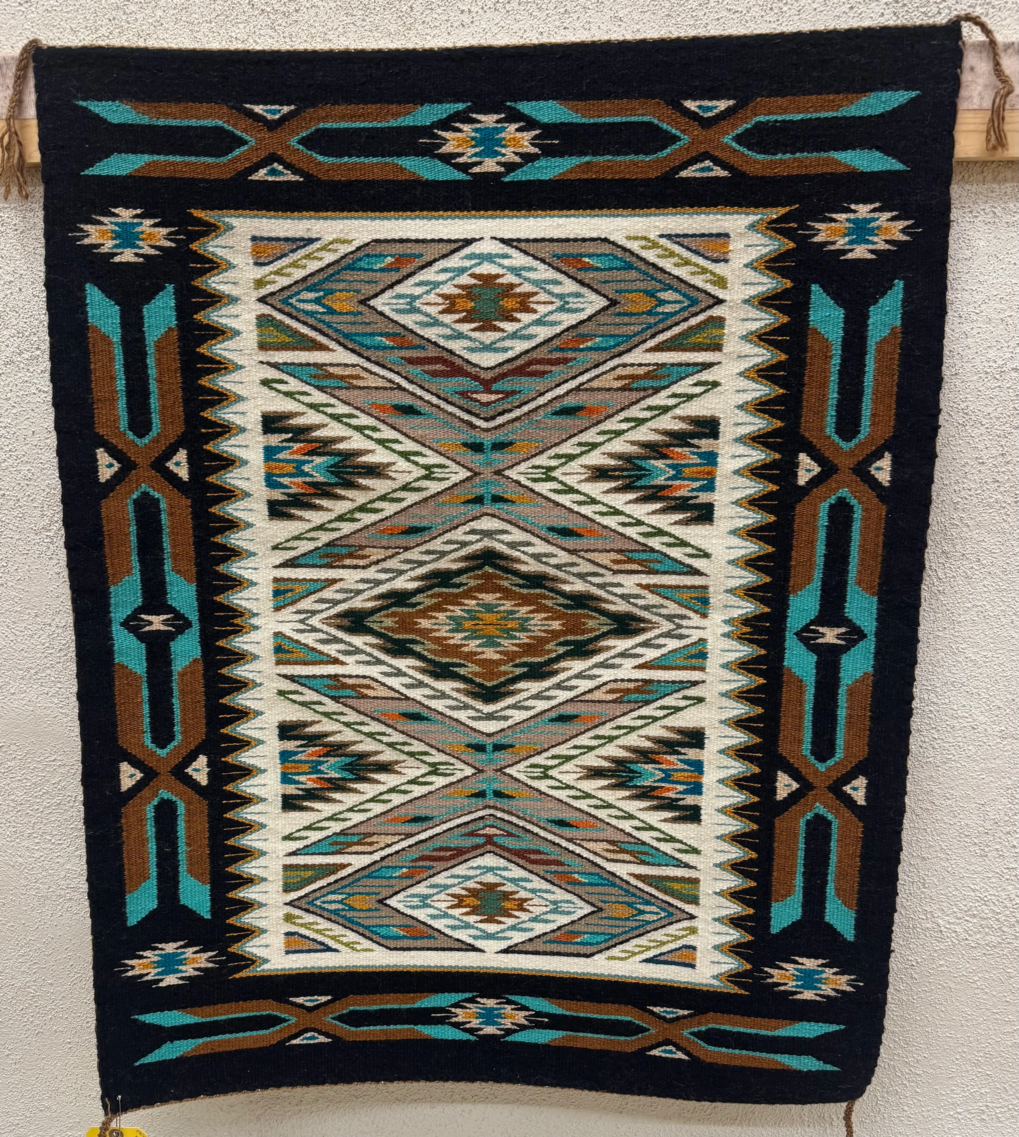 Teec Nos Pos Pattern Navajo Rug