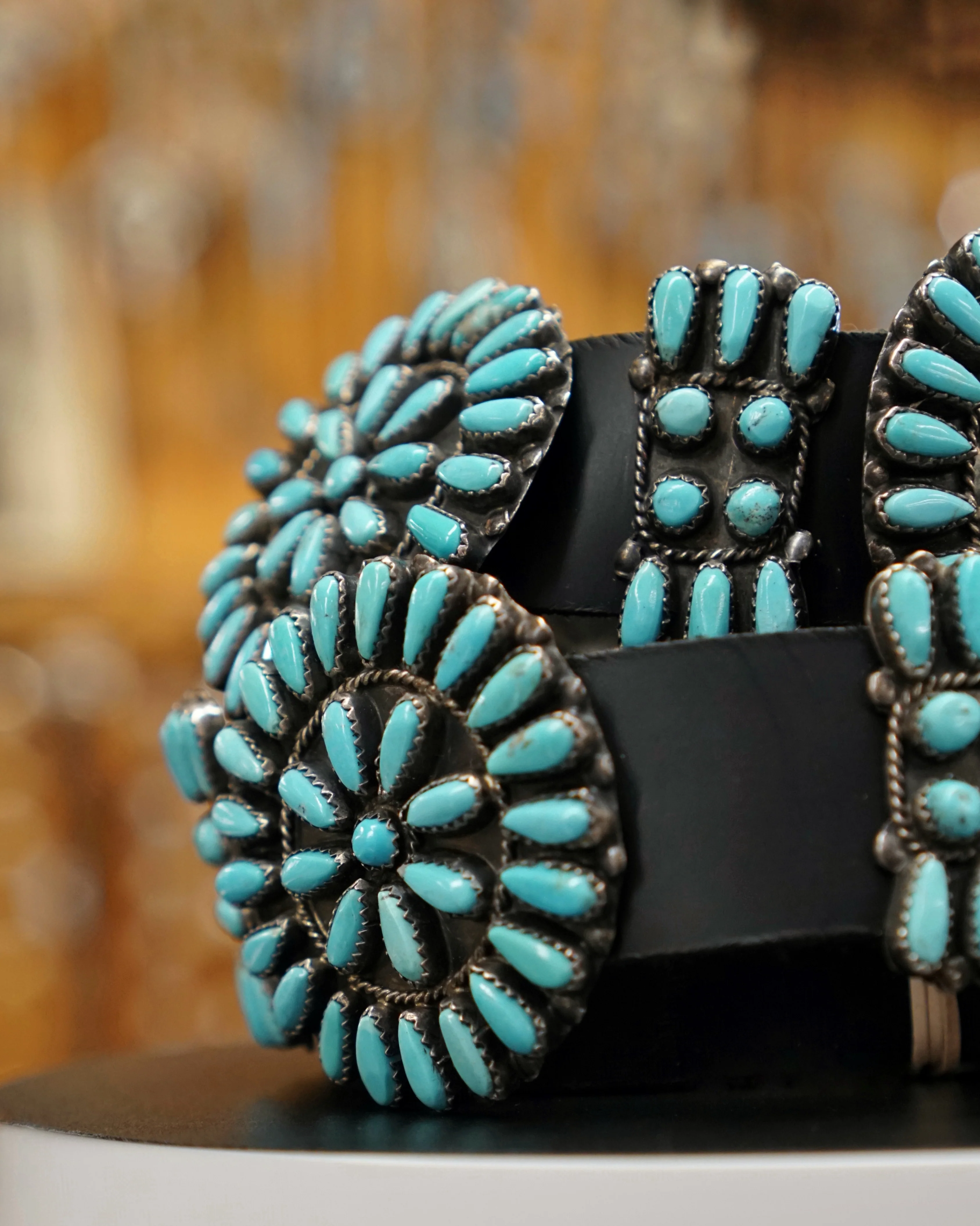Turquoise Concho Belt - Image 3